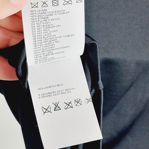 Just Cavalli Black Square Neck Bodycon Dress Animal Print Neckline Size S NWT - Picture 7 of 14